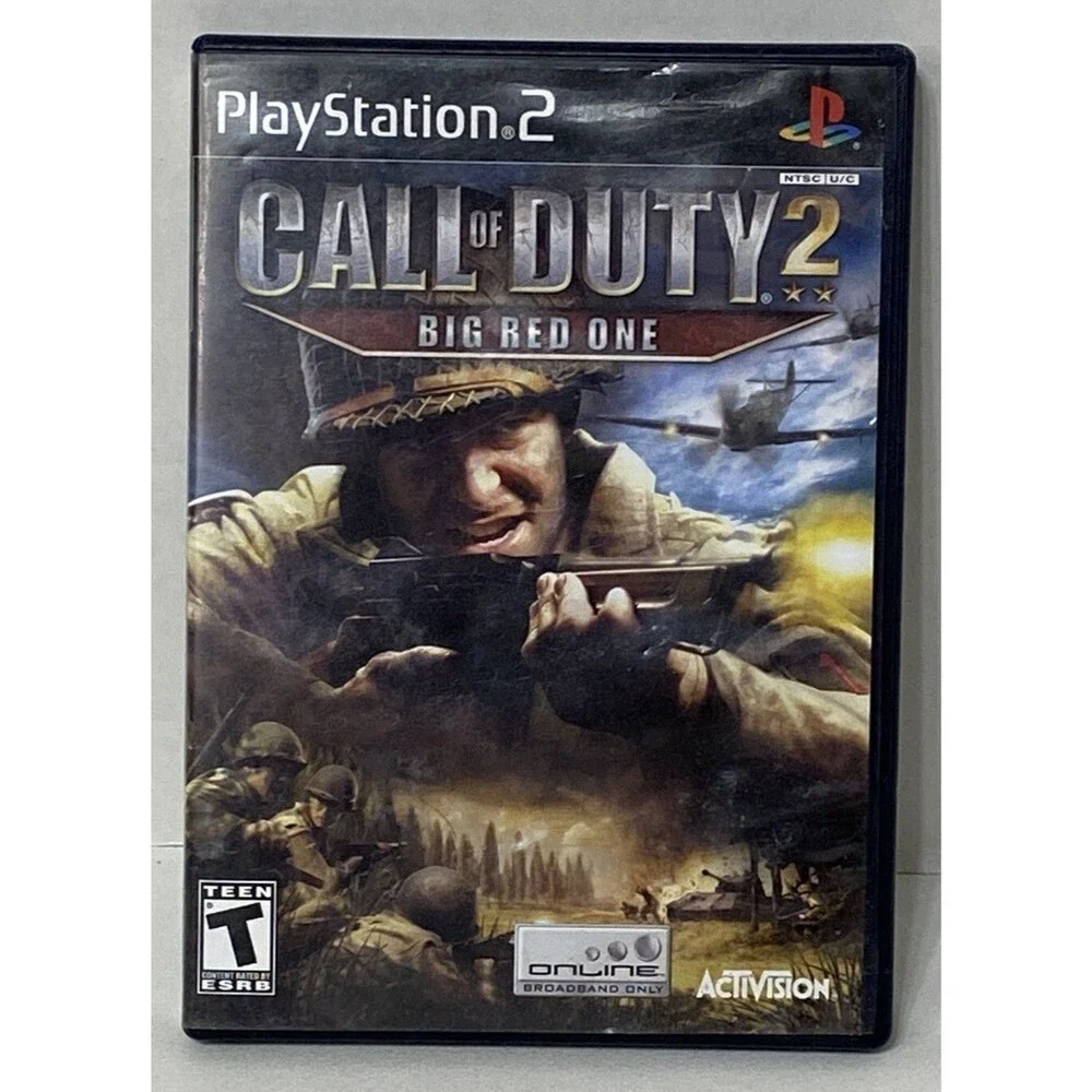 Call of Duty 2 Big Red One PS2 PlayStation 2 - Contains Booklet